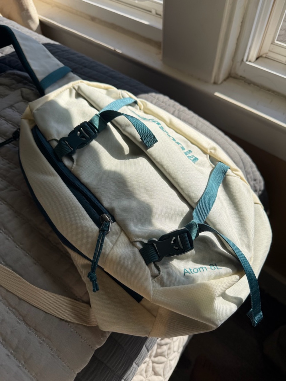 Patagonia Cream Sling Bag